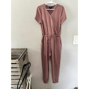 Daytrip Youth Girls shorts sleeve jumpsuit size M